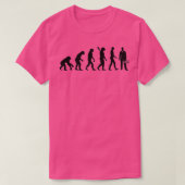 Evolution HandwerkerTShirt T-Shirt (Design vorne)
