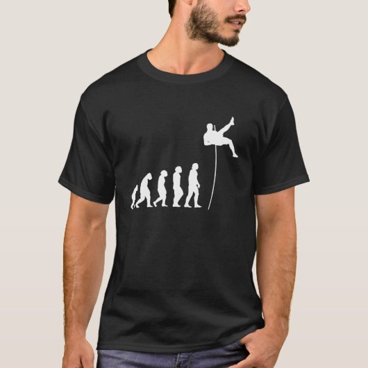 Evolution High Jump Bar Jump Bar Jumper T-Shirt (Vorderseite)