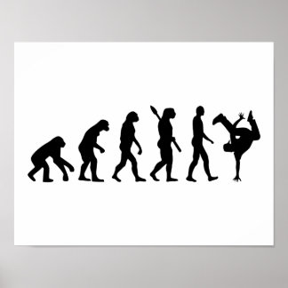 Evolution Hip Hop Poster