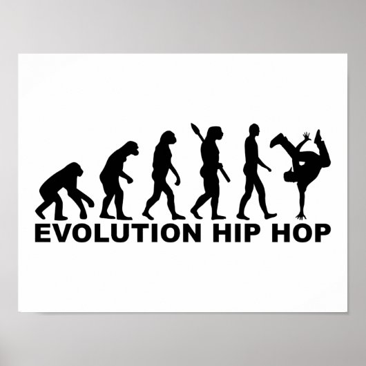 Evolution Hip Hop Poster (Vorne)