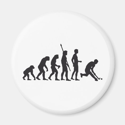 evolution hockey magnet (Vorne)
