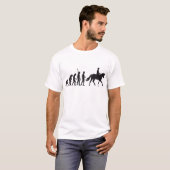 evolution horse riding T-Shirt (Vorne ganz)