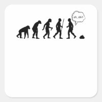 Evolution hört auf, mir zu folgen Funny Sprichwort