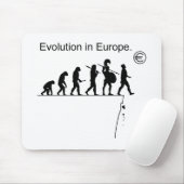 Evolution in Europa Mousepad (Mit Mouse)