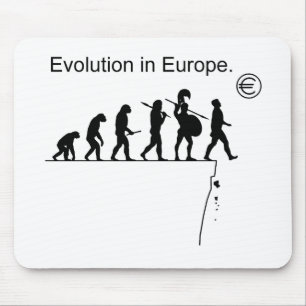 Evolution in Europa Mousepad