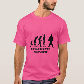 Evolution in Wingsuit T-Shirt