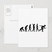 Evolution inline skating postkarte (Vorne/Hinten)