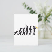 Evolution Jazz Postkarte (Stehend Vorderseite)