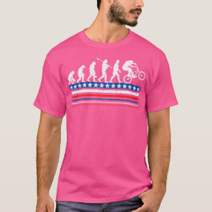 Evolution Jersey Biker Wheelie F T-Shirt