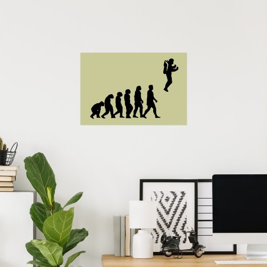 Evolution-Jetpack-Poster Poster (Heimbüro)