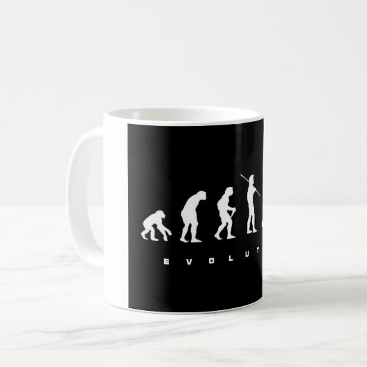 Evolution Kaffeetasse (Vorderseite Links)