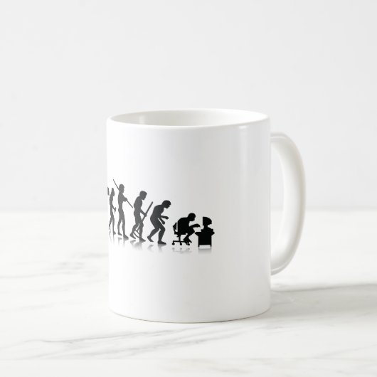 Evolution Kaffeetasse (VorderseiteRechts)