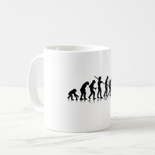 Evolution Kaffeetasse (Vorderseite Links)