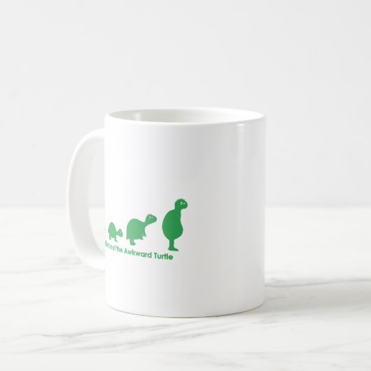 Evolution Kaffeetasse (Vorderseite Links)