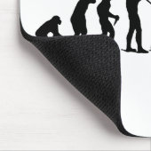 Evolution (Kajak) schaufeln Mousepad (Ecke)