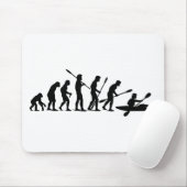 Evolution (Kajak) schaufeln Mousepad (Mit Mouse)
