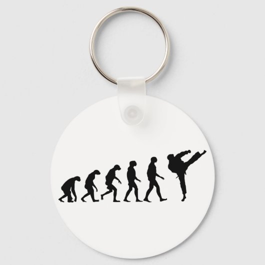 Evolution Karate Schlüsselanhänger (Vorderseite)