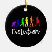 Evolution Keramik Ornament (Vorne)