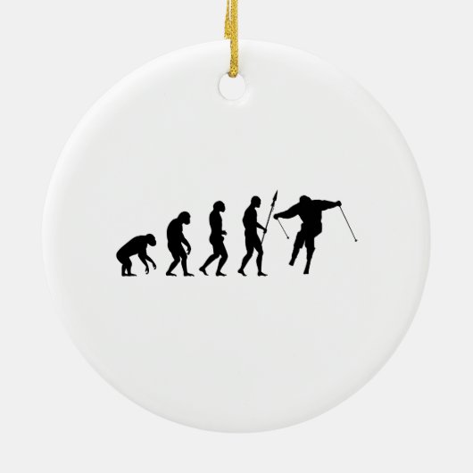 Evolution Keramik Ornament (Hinten)