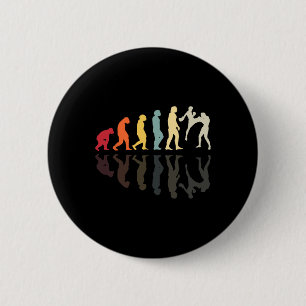 Evolution Kickboxen Kampfsport Knockout Faustkampf Button