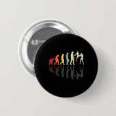 Evolution Kickboxen Kampfsport Knockout Faustkampf Button (Vorne & Hinten)
