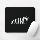 Evolution Kickboxen Kickboxer Mousepad (Mit Mouse)