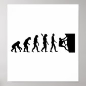 Evolution Klettern Poster (Vorne)