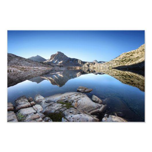 Evolution Lake - John Muir Trail Fotodruck (Vorne)