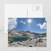 Evolution Lake Panorama - John Muir Trail Postkarte (Vorne/Hinten)