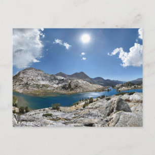 Evolution Lake Panorama - John Muir Trail Postkarte