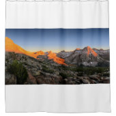 Evolution Lake / Valley Sunset - Sierra Duschvorhang (Vorderseite)