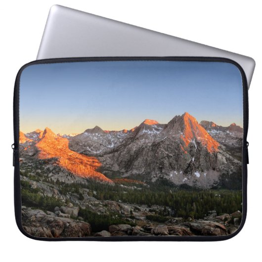 Evolution Lake / Valley Sunset - Sierra Laptopschutzhülle (Vorderseite)