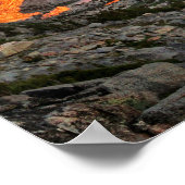 Evolution Lake / Valley Sunset - Sierra Poster (Ecke)