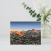 Evolution Lake / Valley Sunset - Sierra Postkarte (Stehend Vorderseite)
