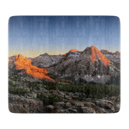 Evolution Lake / Valley Sunset - Sierra Schneidebrett (Vorderseite)