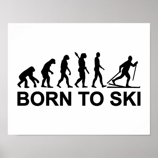 Evolution Langlaufen Poster (Vorne)