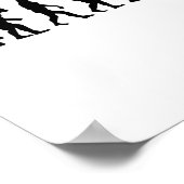 Evolution Langlaufen Poster (Ecke)