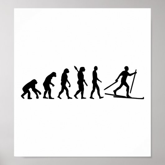 Evolution Langlaufen Poster (Vorne)