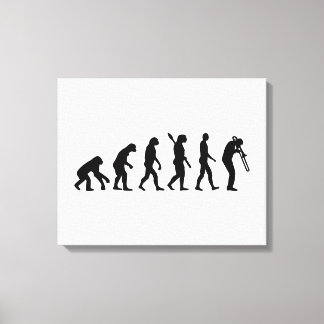 Evolution Leinwanddruck