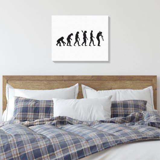 Evolution Leinwanddruck (Insitu (Schlafzimmer))