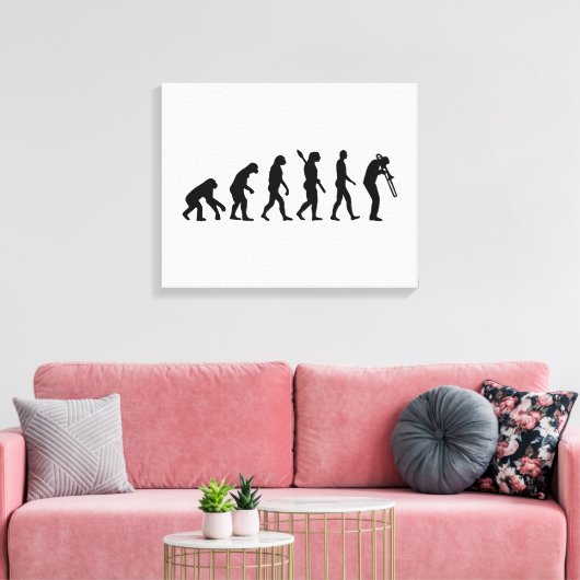 Evolution Leinwanddruck (Insitu (Wohnzimmer))