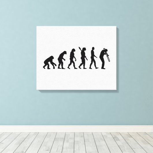 Evolution Leinwanddruck (Insitu (Holzboden))