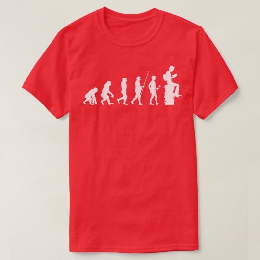 Evolution lesen Buchwurmbücher Lover Libre T-Shirt (Design vorne)