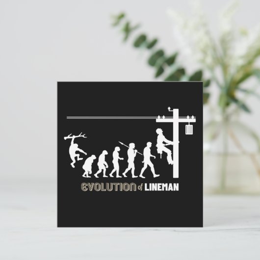 Evolution Lineman Karte (Stehend Vorderseite)