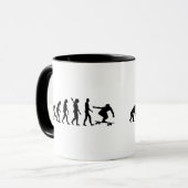 Evolution Longboard Tasse (Vorderseite Links)