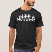 Evolution Lustige Keramik T-Shirt (Vorderseite)