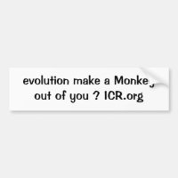 Evolution machen einen Affen aus Ihnen heraus?