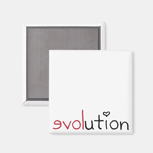 Evolution Magnet (Vorderseite/Rückseite)
