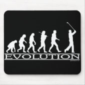Evolution - Mann - Golf Mousepad (Vorne)