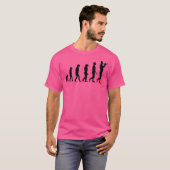 Evolution Marching Band Trumpet T Shirt Funny Musi (Vorne ganz)